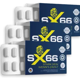 SX66 — daily food supplement for men